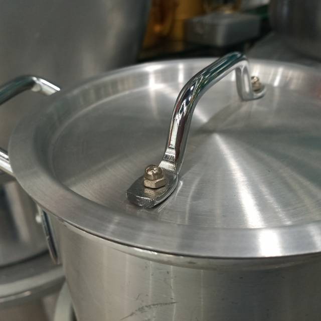 学校厨房铝锅大号铝制品煮汤铝锅产品图