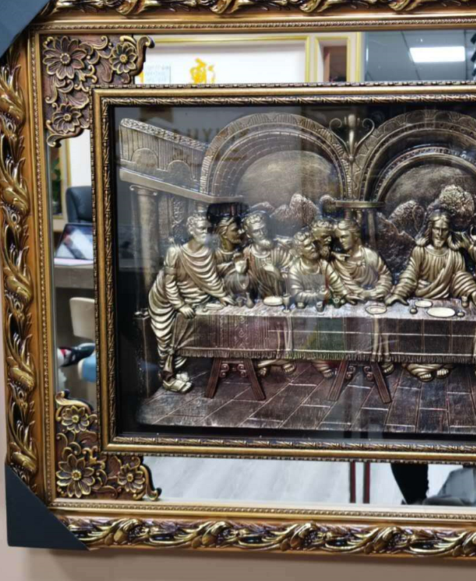 动漫/中国风转轴绢画/新中式装饰画/车牌金属墙壁装饰/工艺品装饰画产品图