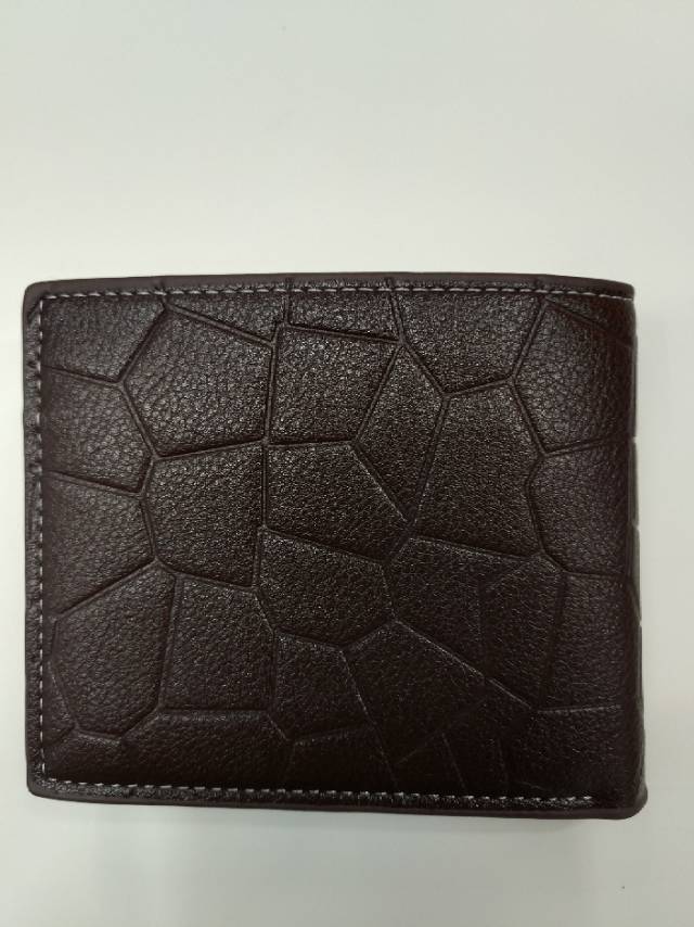 Lotus leaf wallet leather wallet for men Specification image