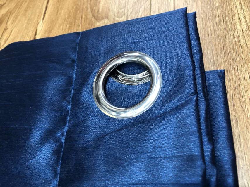 New European-style light luxury and simple custom-made curtains with embroidery details Picture