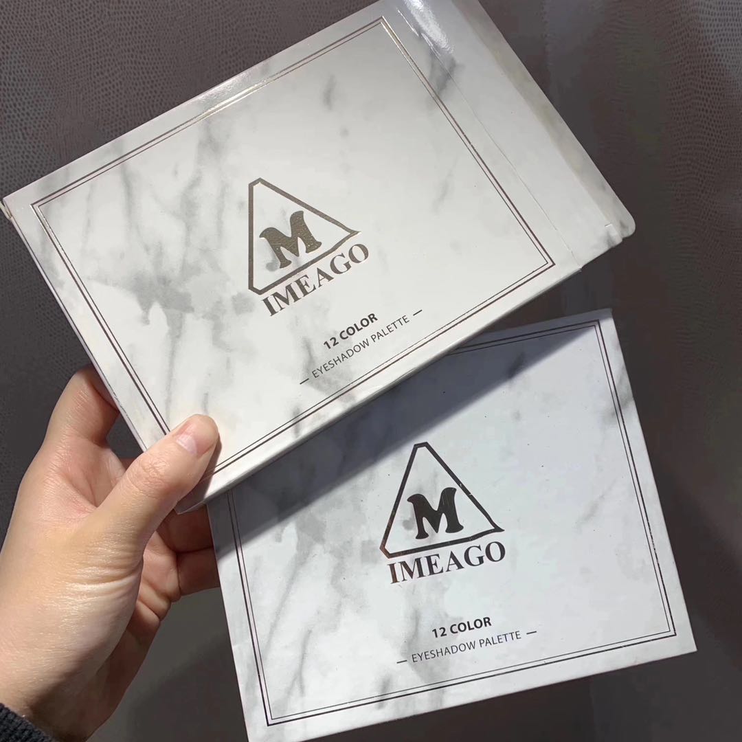 12色大理石眼影眼影盘彩妆盘防水防汗易上妆细节图