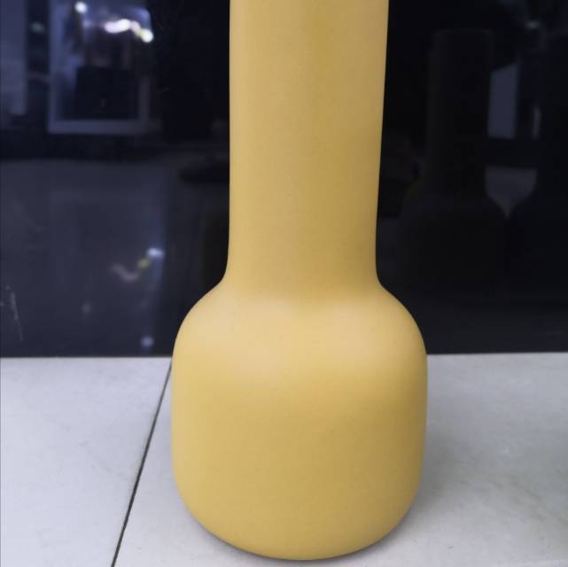 Factory direct sales of Morandi color light luxury ceramic small vases, dried flower arrangements, creative and simple living room ornaments, wholesale by box details Picture