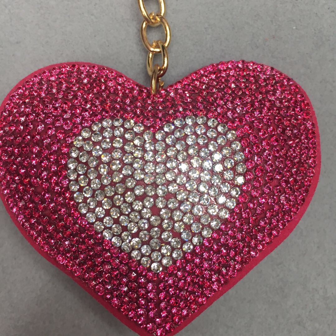 钥匙挂件箱包挂件配饰水钻材质厂家直销产品图