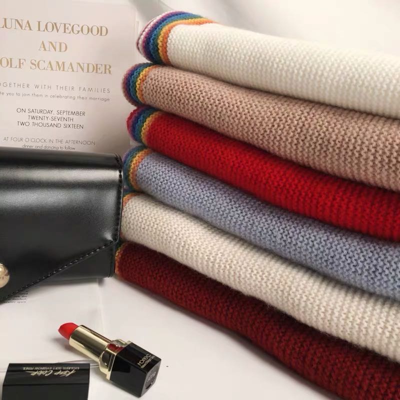 围巾女爆款长款时尚加厚潮流新品秋冬季长巾细节图