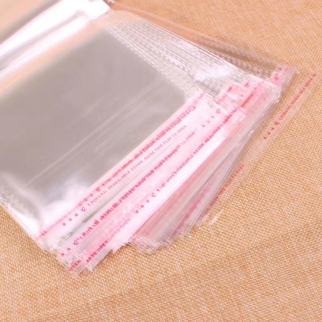 OPP塑料袋子自粘袋 长条形小号透明包装袋6x11CM 200个细节图