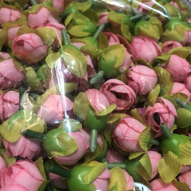 European-style simulated camellia buds, simulated flower bouquets, small camellias with multiple heads and small flowers, QQ Mei home decoration, dining room entrance decoration details Picture