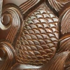 Solid wood fish, pure solid wood log fish ritual implements Specification image