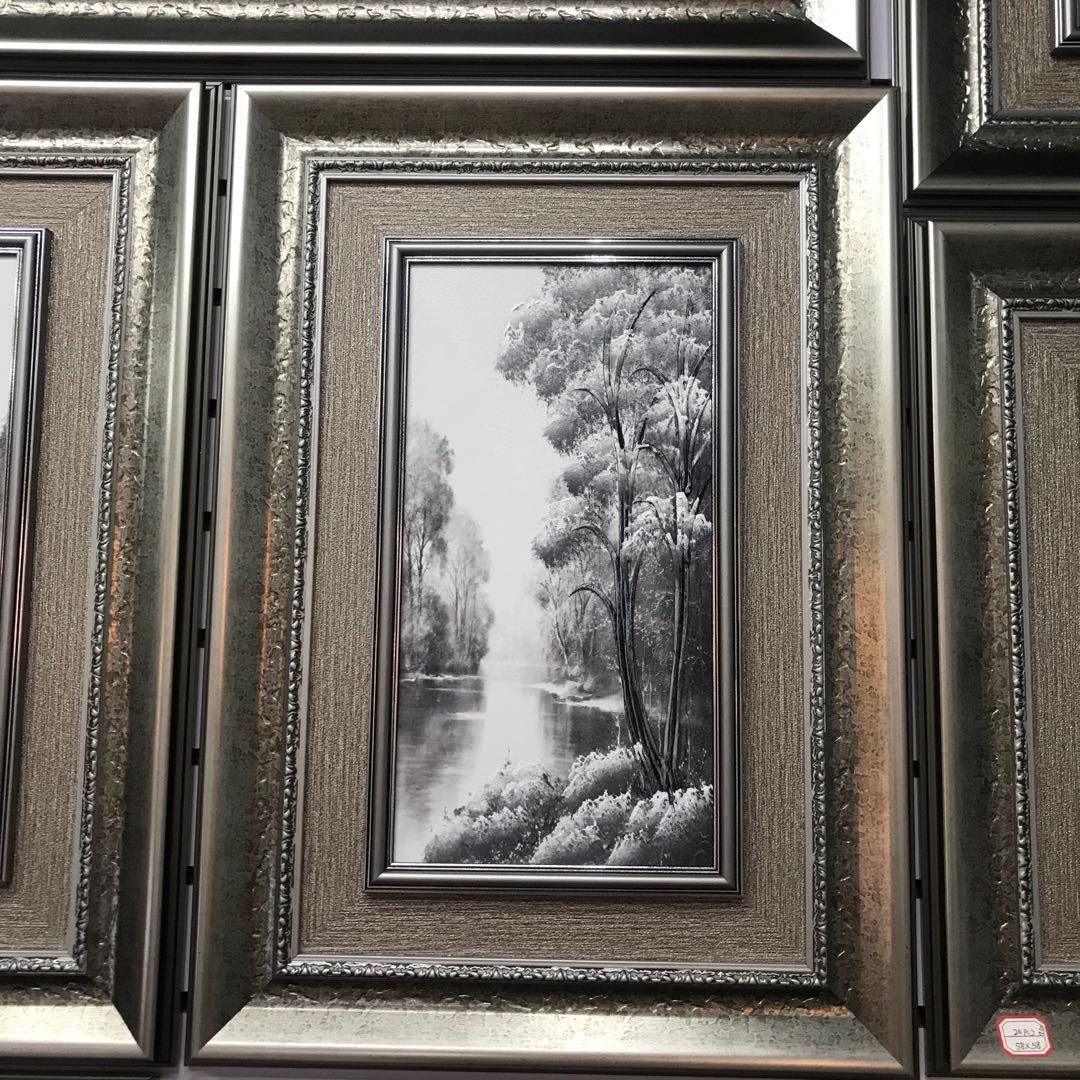 欧式艺术装饰画客厅玄关餐厅卧室壁画复古美式轻奢挂画沙发背景墙