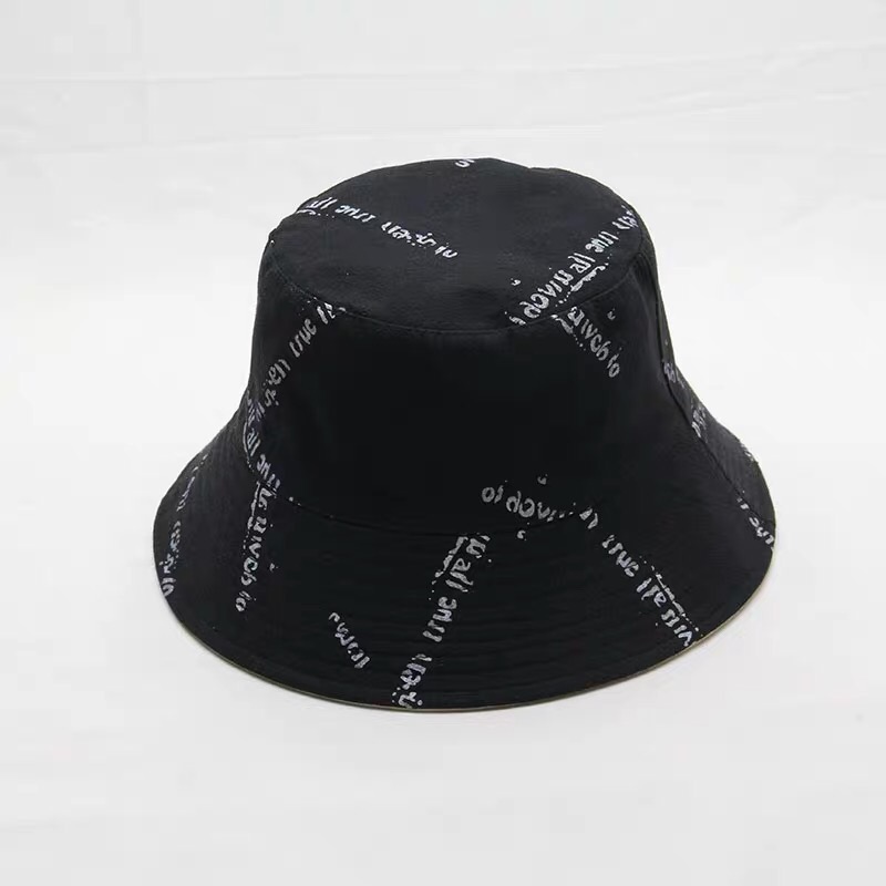 双面戴渔夫帽女春夏韩版潮百搭时尚日系遮脸防晒网红款遮阳盆帽