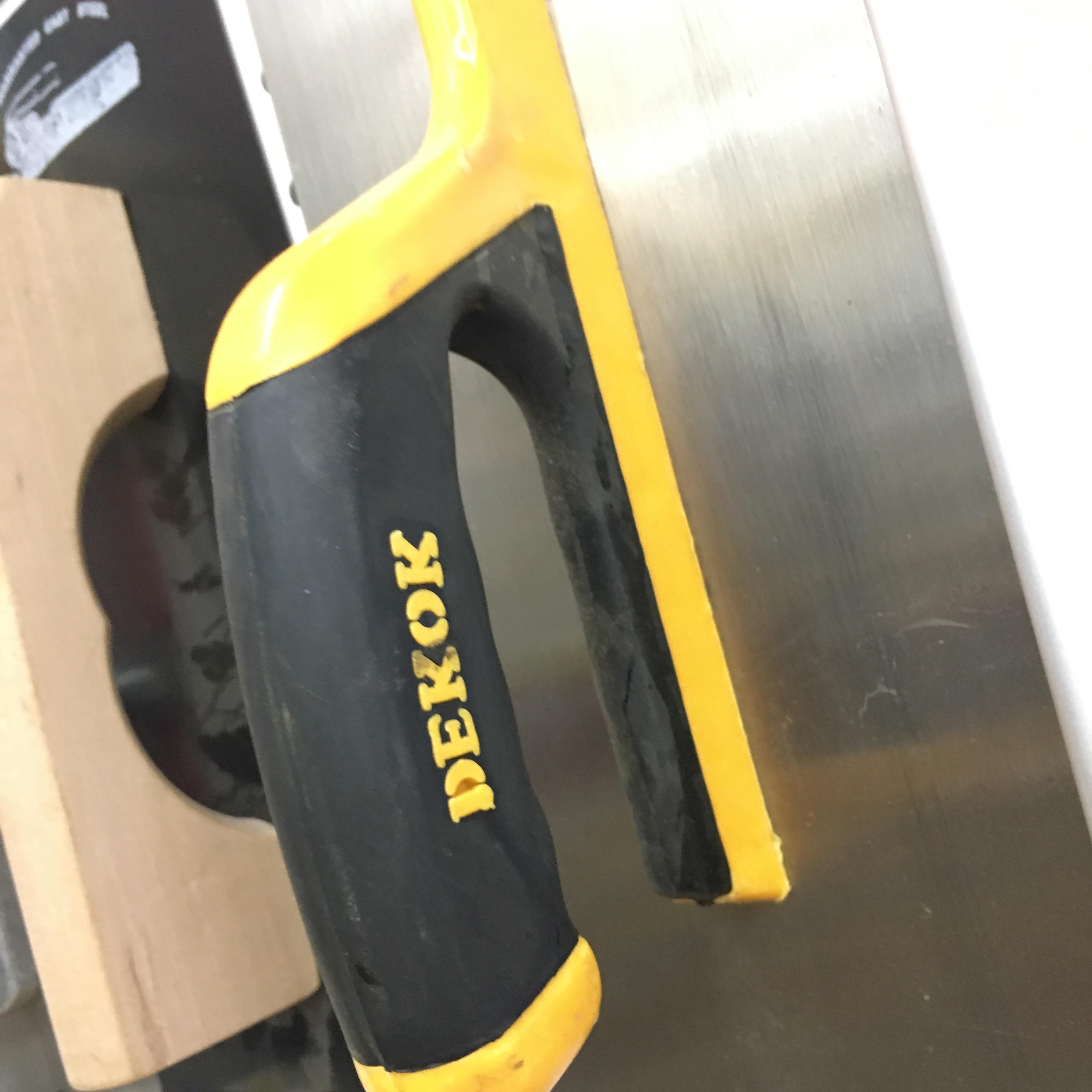 不锈钢木柄泥灰刀抹泥刀抹泥板抹泥板厂家直销产品图