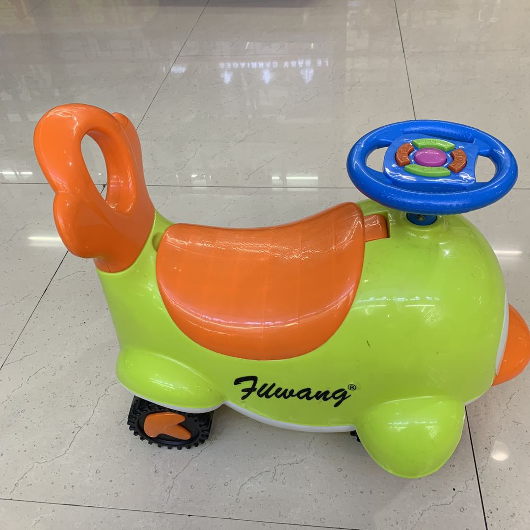 Four-wheel musical lantern walking cart, walking aid cart, baby pedal cart Specification image