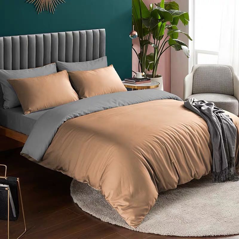 Styled Bedroom Setup with 60 AB Bed Set in Neutral Tones