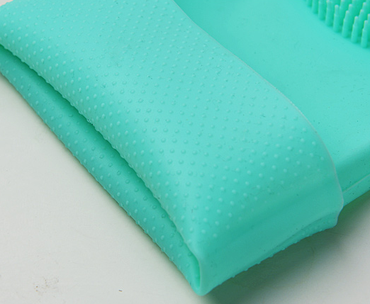 Silicone Dishwashing Gloves For Women Dishwashing Household Kitchen Rubber Household Durable Magic Dishwashing Machine Specification drawing
