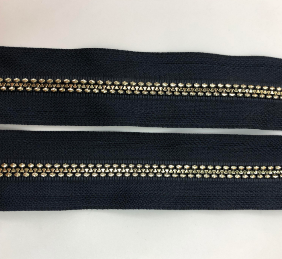 Metal Light Gold Closed Zipper Pocket Zipper Closed Tail Metal Zipper Casual Pants Metal Zipper Quality details Picture
