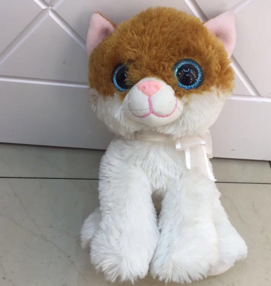 Plush toys small animal big eye cat cartoon doll manufacturers direct dream plush toys