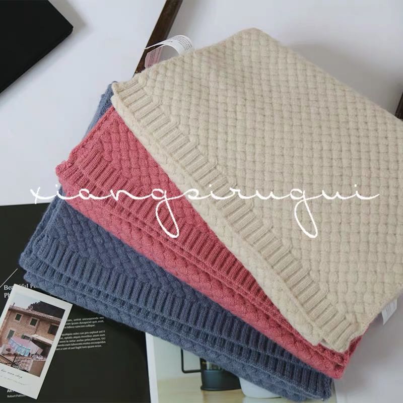Everything With Classic High-End Scarf Autumn Winter Student Girls Long Dual-Use Fashion Shawls details Picture