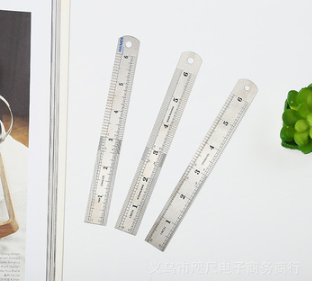 彬斌文具钢直尺15cm厘米初中高中物理数学 教学仪器产品图