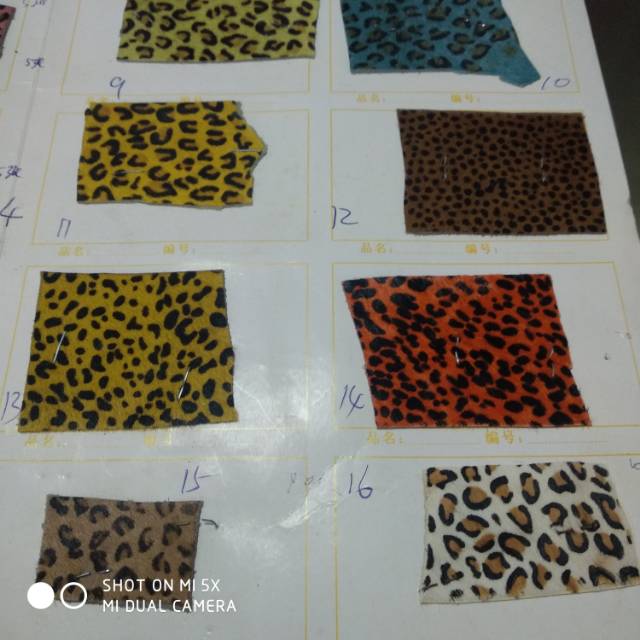 厂家直销现货供应底价批发豹纹马毛细节图