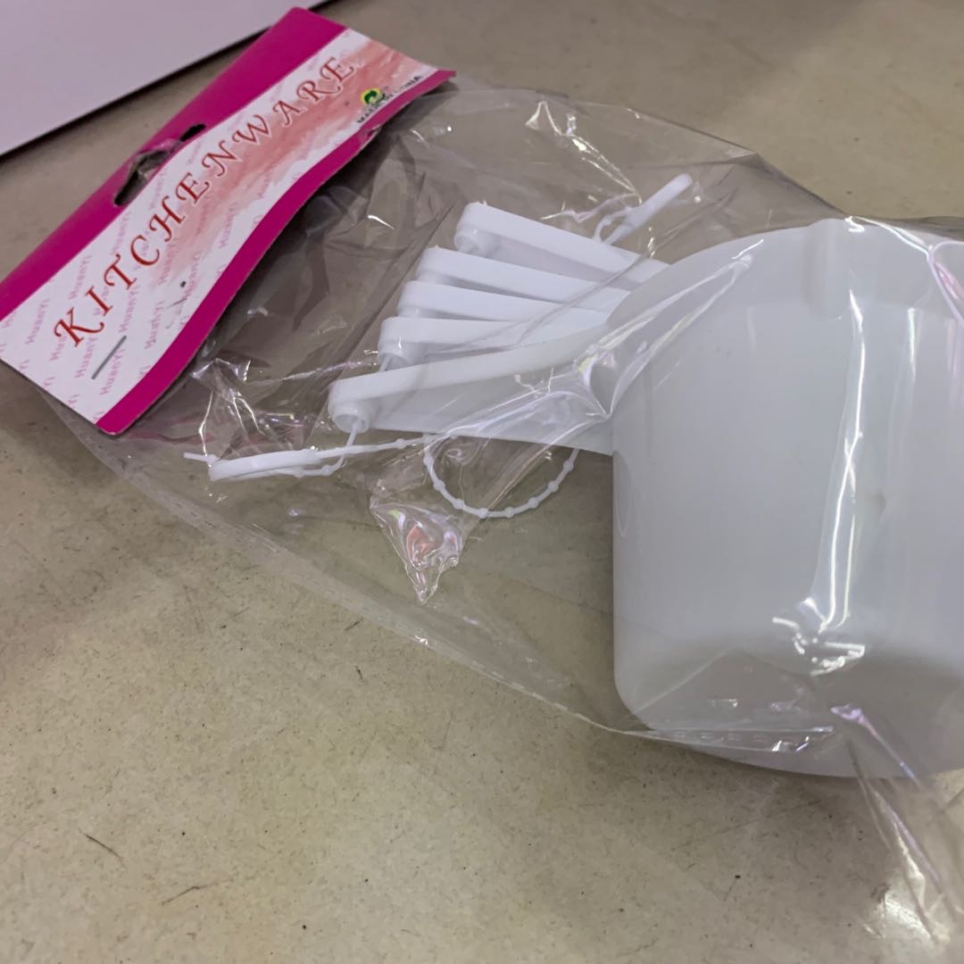 可调节带钩颜色量器刻度量勺加厚毫升量筒塑料手柄婴儿烘培细节图