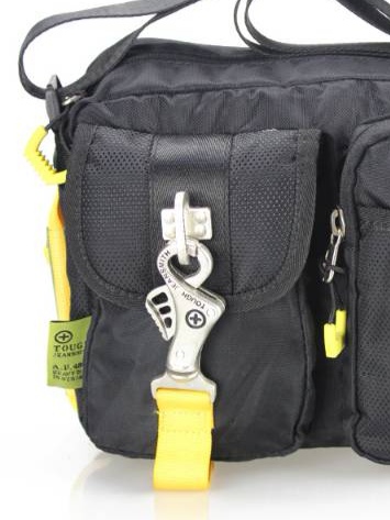 防水牛津纺斜挎包横款户外多功能运动男女单肩包细节图