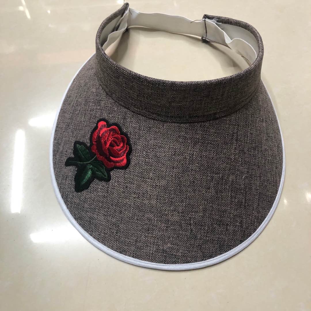 Empty Top Sunshade Hat Summer Travel Hiking Hat 2020 New Students For Men And Women Specification drawing