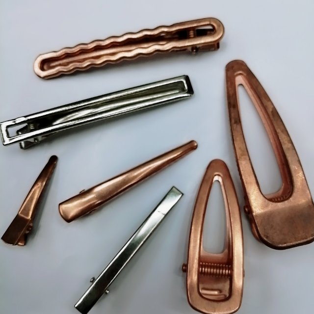 Cross-border best-selling steel duck clips, diy hair accessories, handcrafted accessories and materials details Picture