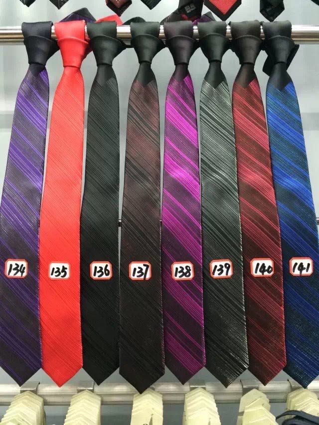 高档男士新正装领带涤纶领带厂家直销领带多色款式图
