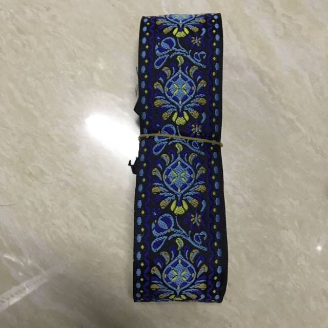 Ethnic Style Lace Accessories Decorative Edge Diy Handmade Cloth Ancient Clothing Hanfu Cloth Edge Embroidery Webbing Retro Specification drawing