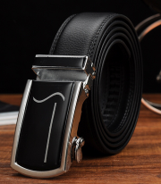 Casual leather belt men's first layer of pure cowhide middle-aged belt versatile belt thumbnail