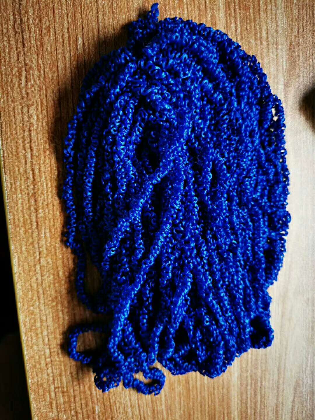 Factory direct sales of African wigs, black wool, wig thread, polypropylene filament, hair filament, brazilwool in stock, dgt pe details Picture