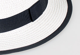 Straw hats, outdoor summer sun protection and shade beach hats, sun hats, sweat-absorbing and breathable men's straw hats details Picture