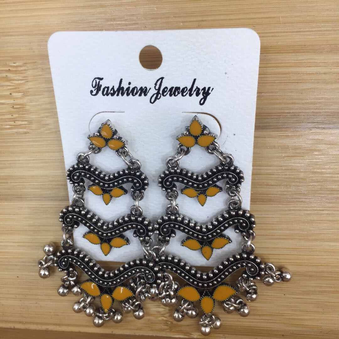 女士金属耳环耳饰欧美风格厂家直销来样订做