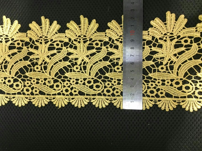 New lace nylon water-soluble lace embroidery lace clothing fabric lace