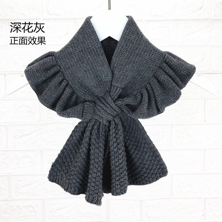 秋冬女士防寒保暖纯棉围脖保护颈椎