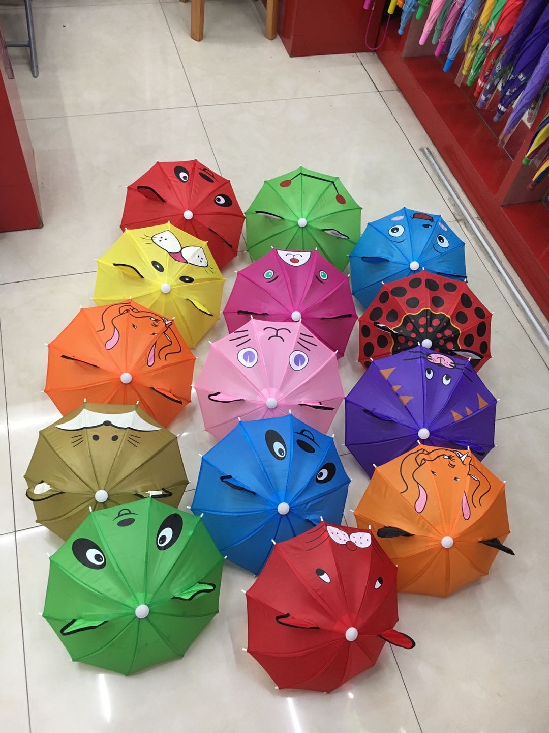 儿童18公分玩具耳朵伞儿童雨伞产品图