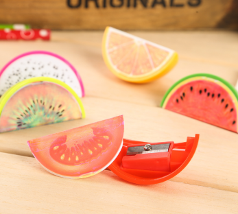 Fule Jia 349 produces and sells five new fruit sharpeners with different 3D fruit shapes thumbnail
