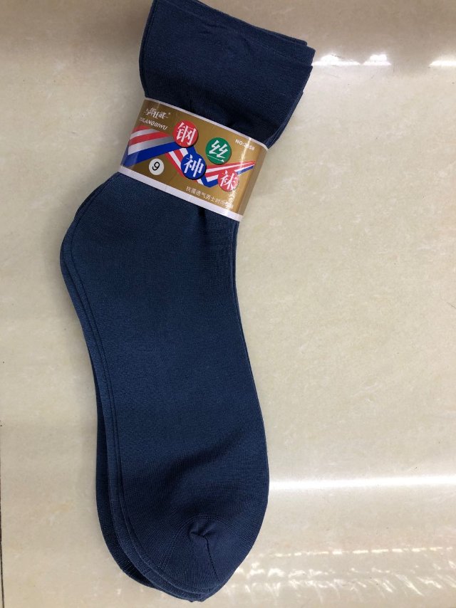 穿不破防勾丝超弹耐磨钢丝男袜