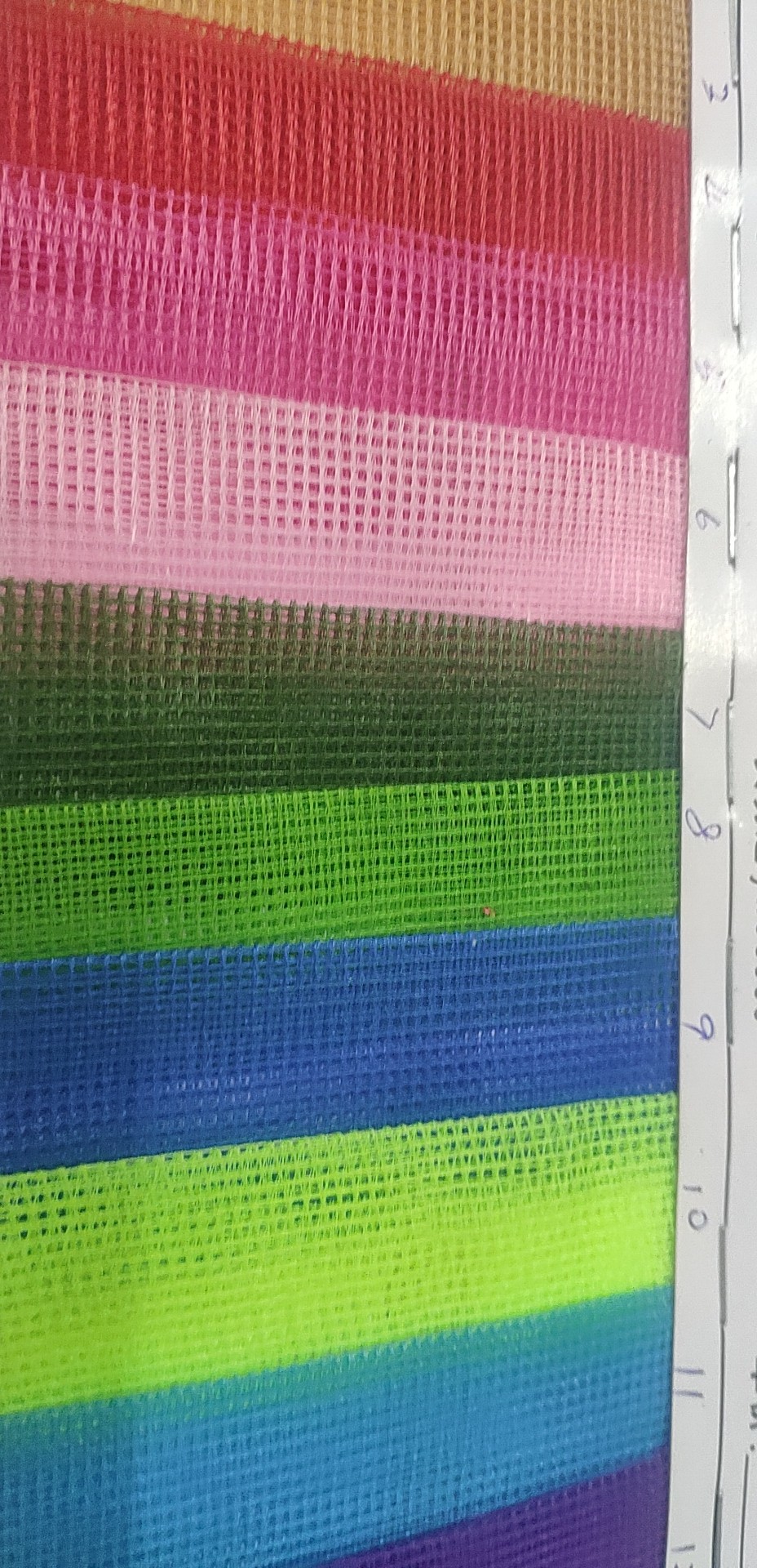 Square Hole Factory direct sales, hot-selling new mesh fabric leather, large stock of high, medium and low grade luggage, sofa, shoe materials and fabrics details Picture