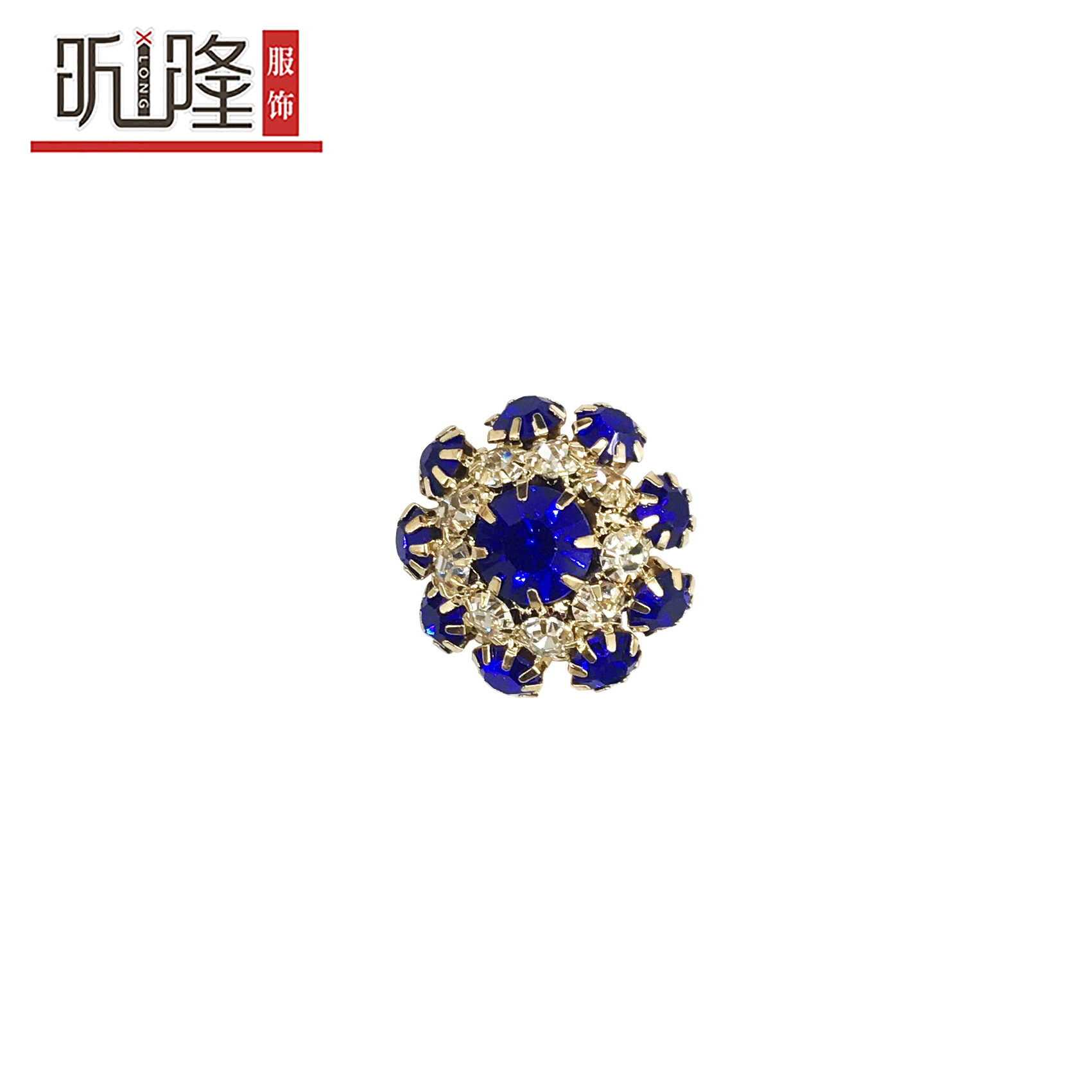 √ alloy rhinestone button con diamantes decoración de botones camisa personalizada Specification image