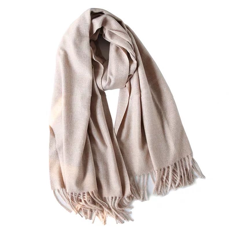 Thickened, versatile, classic and high-end scarf, a long dual-purpose fashionable shawl for women in autumn and winter