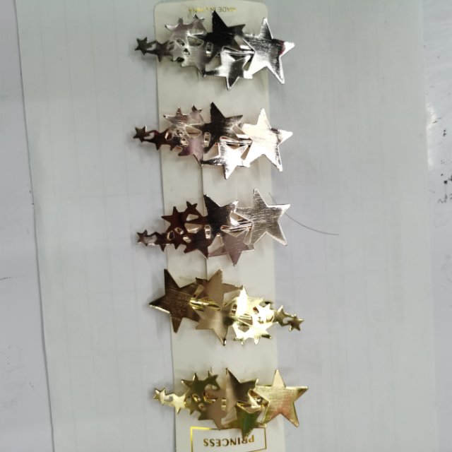 Foreign Trade Matte Metal Clip Color Retaining Hair Clip Claw Clip Electroplating Clip details Picture