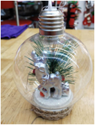 DC31-A10195 Christmas illuminated transparent ball Decorative ball can be DIYED, customized, freely combined and matched, and on-site sampling is supported