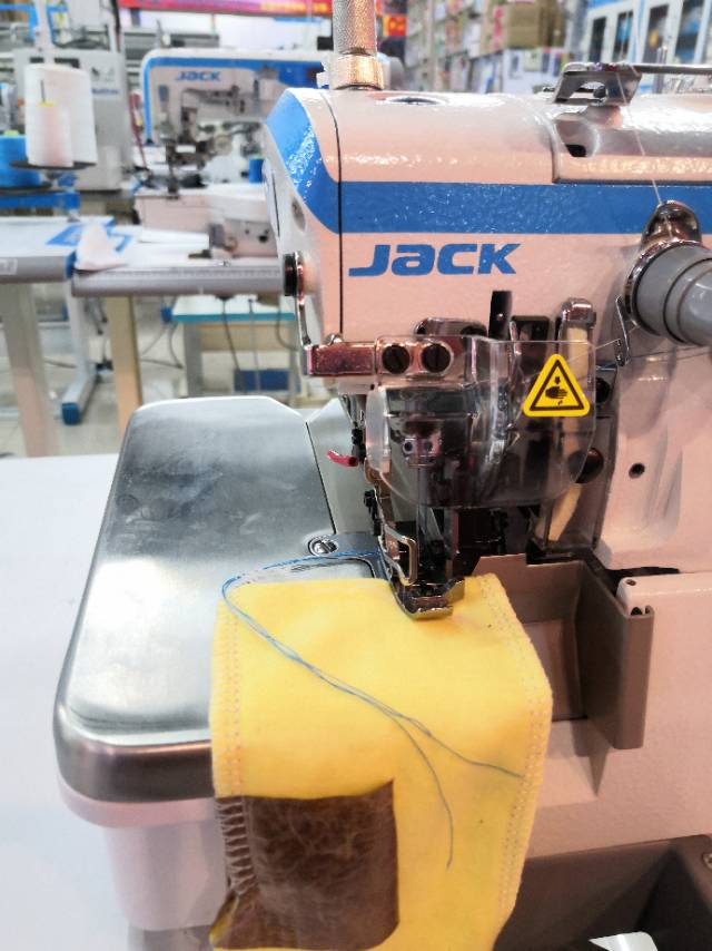 Taizhou JACK Jack brand non-automatic overlock machine Model E4 details Picture