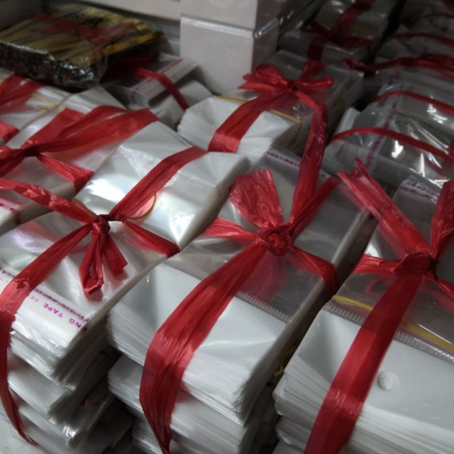 PVC packaging bags and plastic bags in stock, direct sales from the factory, custom models of jewelry bags