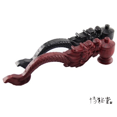 台湾新款礼佛法器龙雕手炉细节图
