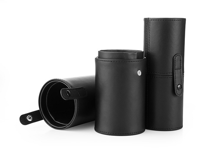 Portable makeup brush bucket storage cylinder, brush bucket with lid, InS-style brush bucket, dust-proof bestseller details Picture