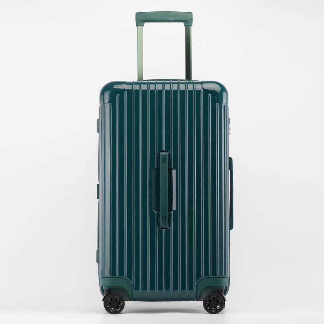 纯色百搭旅行箱女男学生拉杆箱万向轮小型行李箱产品图