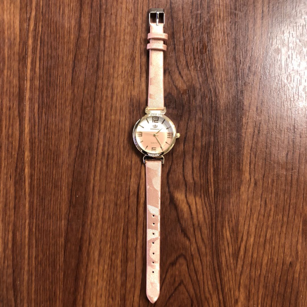 Fashion watch ladies fashion trend waterproof douyin with web celebrity simple double calendar female students ins style thumbnail