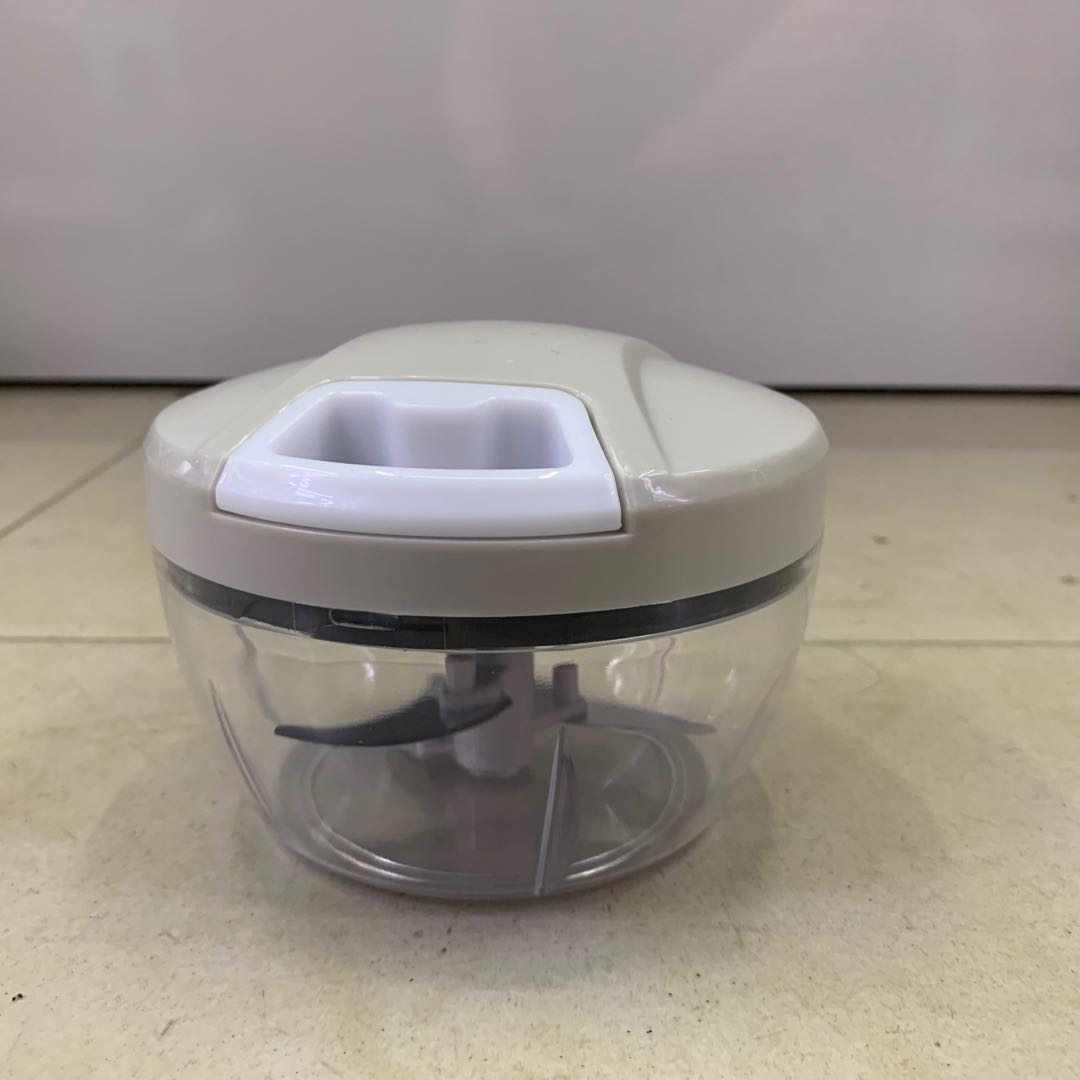 拉蒜器家用手动搅碎机倒算迷你拉蒜器家庭全自动搅打切蒜泥捣碎器