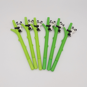 Cute creative bamboo national treasure giant panda cartoon pen thumbnail